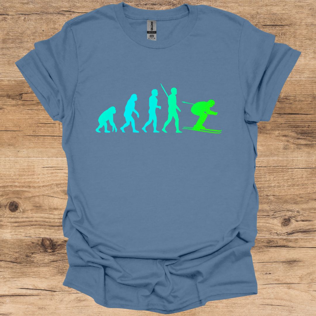 Ski Evolution_Neon T-Shirt