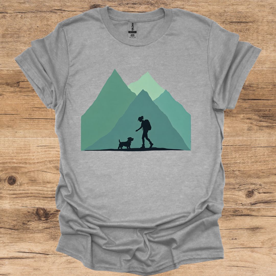 Girl & Border Terrier T-Shirt
