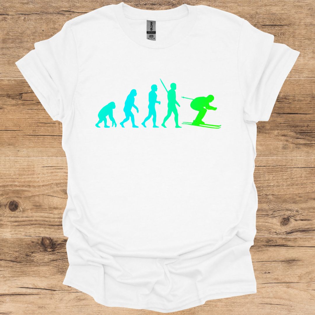Ski Evolution_Neon T-Shirt
