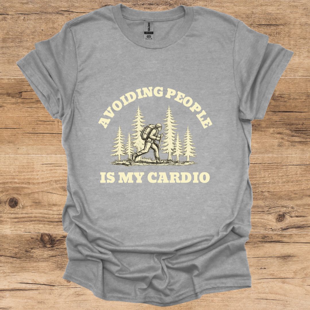 Avoiding People Cardio T-Shirt