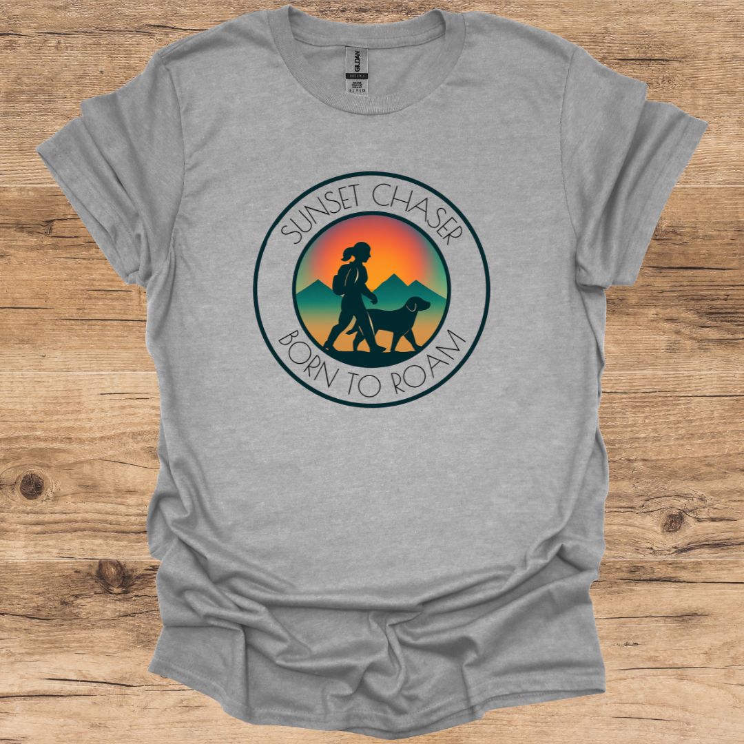 Sunset Chaser, Born To Roam T-Shirt