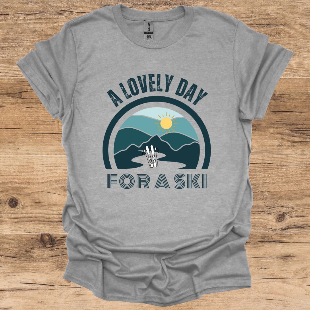 Lovely day for a ski T-Shirt