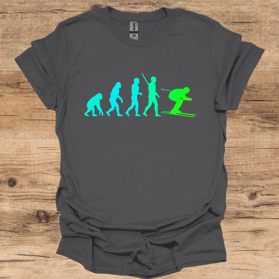 Ski Evolution_Neon T-Shirt