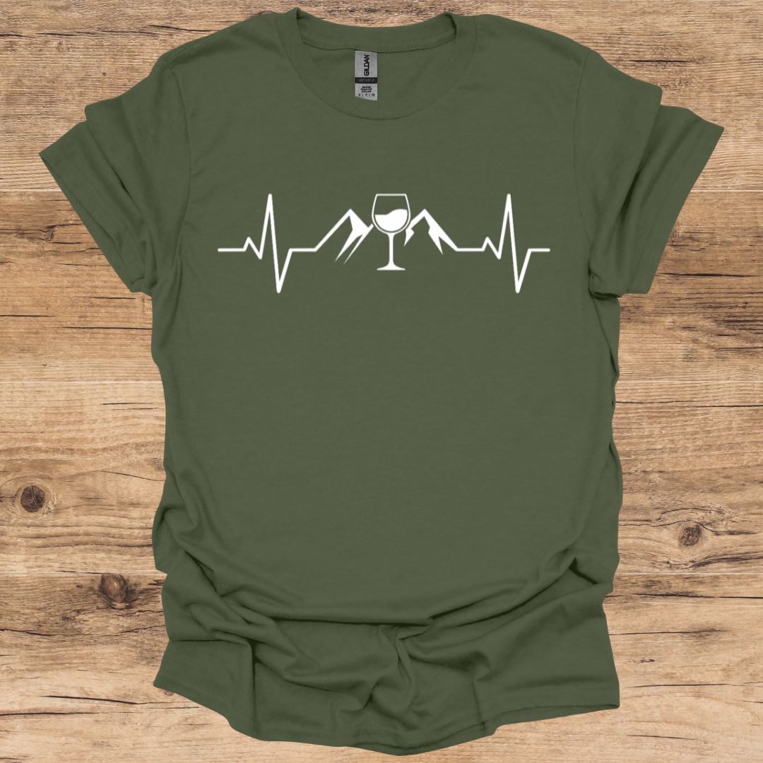 Heartbeat Wine T-Shirt