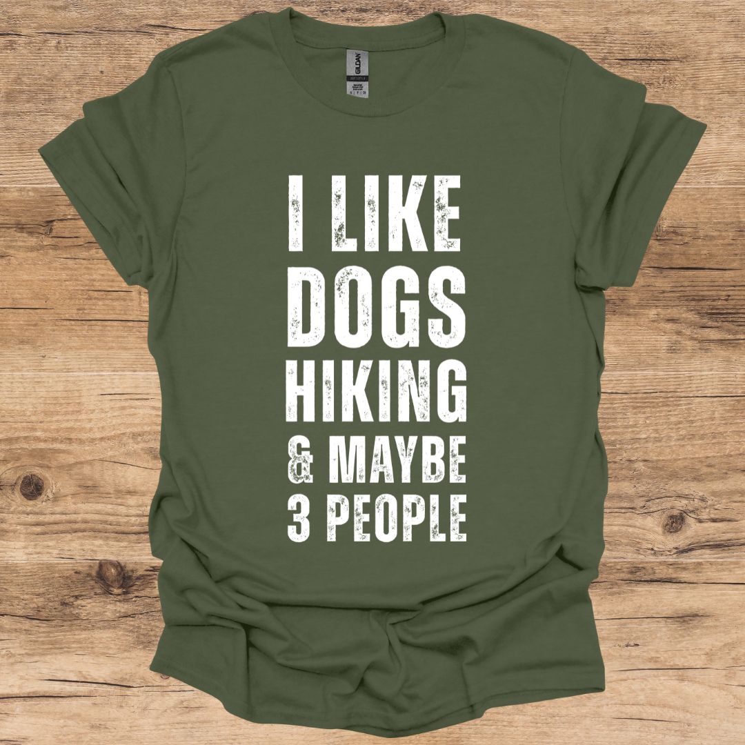 Dogs, Hiking & 3 People T-Shirt