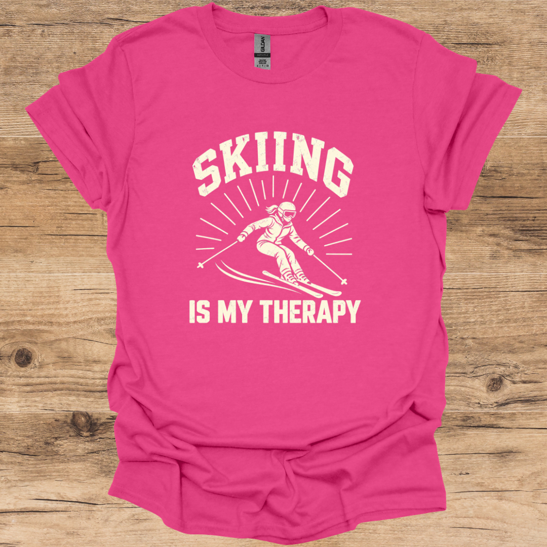 Ski Lady Therapy T-Shirt