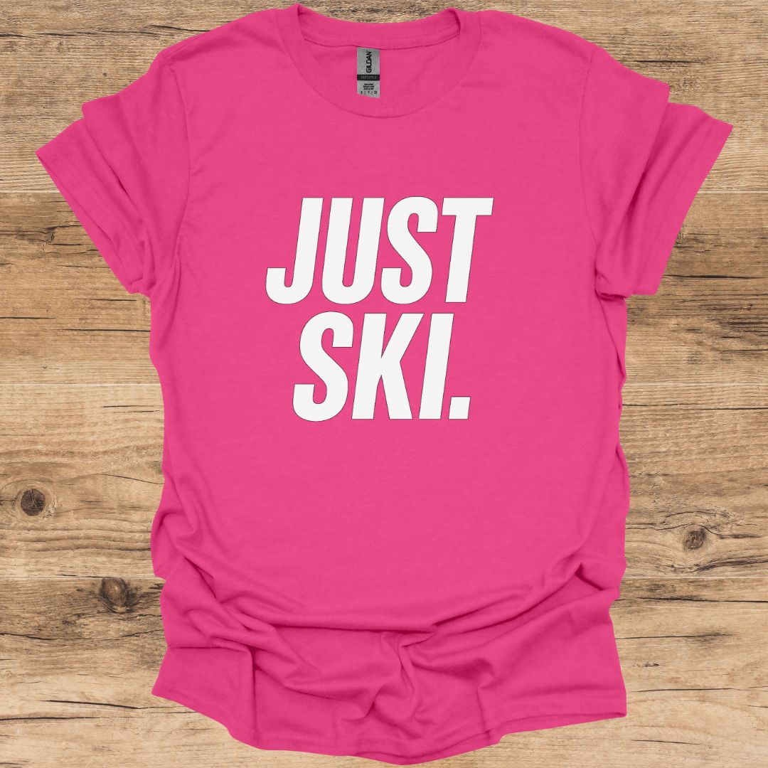 Just Ski. T-Shirt