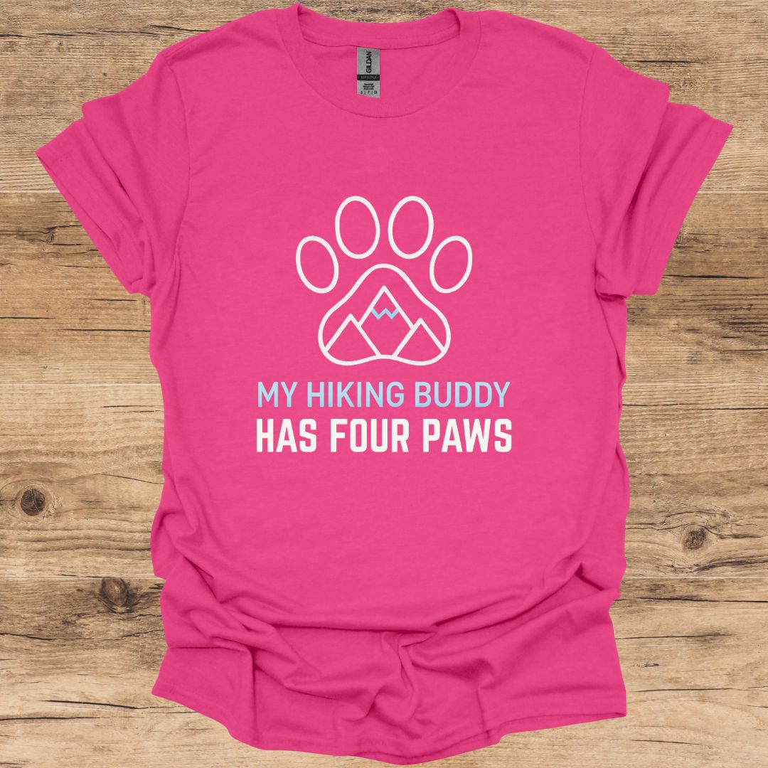 Hiking Buddy Four Paws T-Shirt