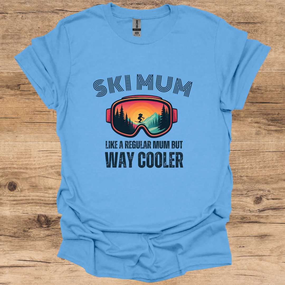 Ski Mum Way Cooler T-Shirt