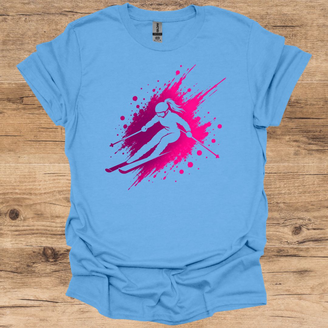Après Pink Ski Spray T-Shirt