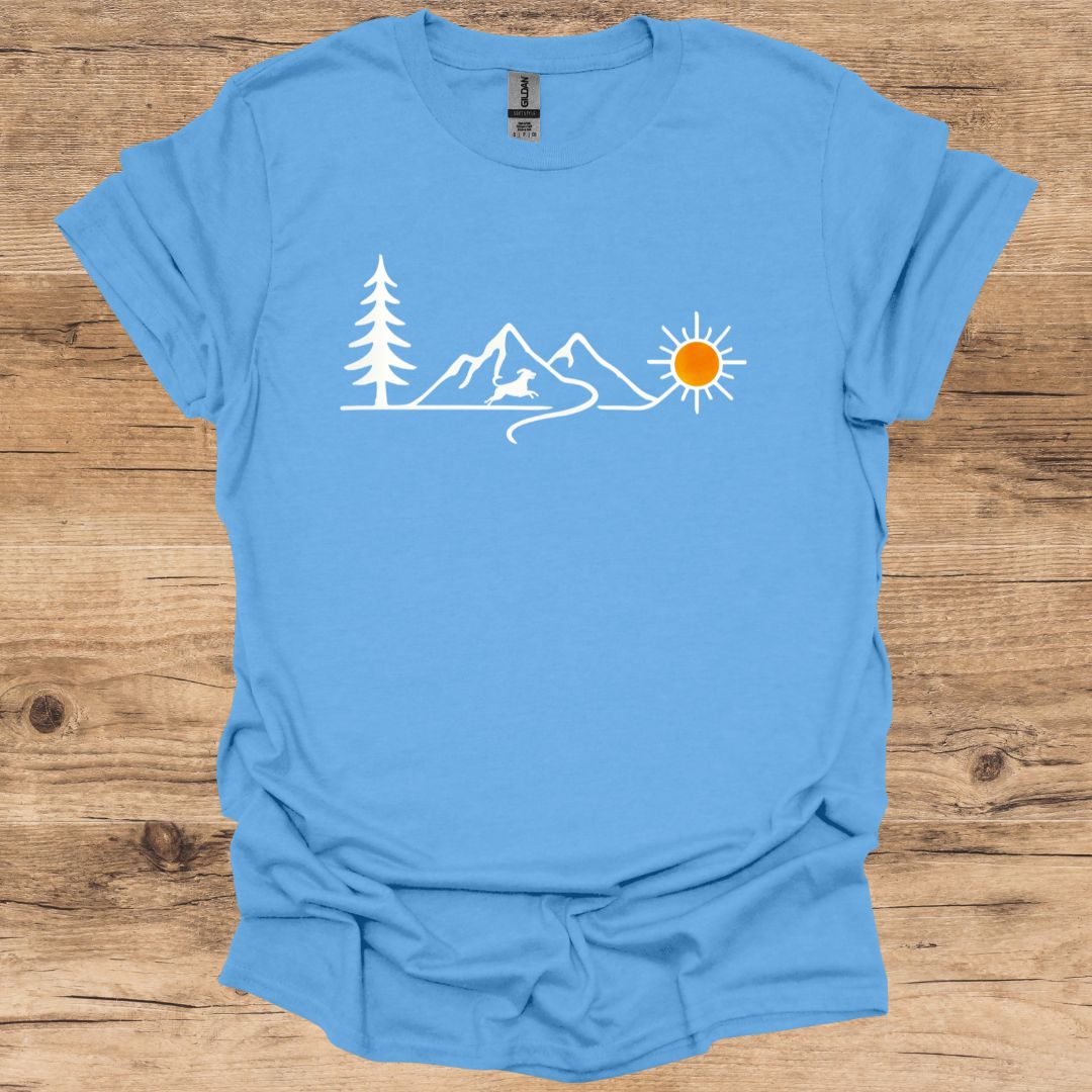 Mountain Adventure_Dog T-Shirt