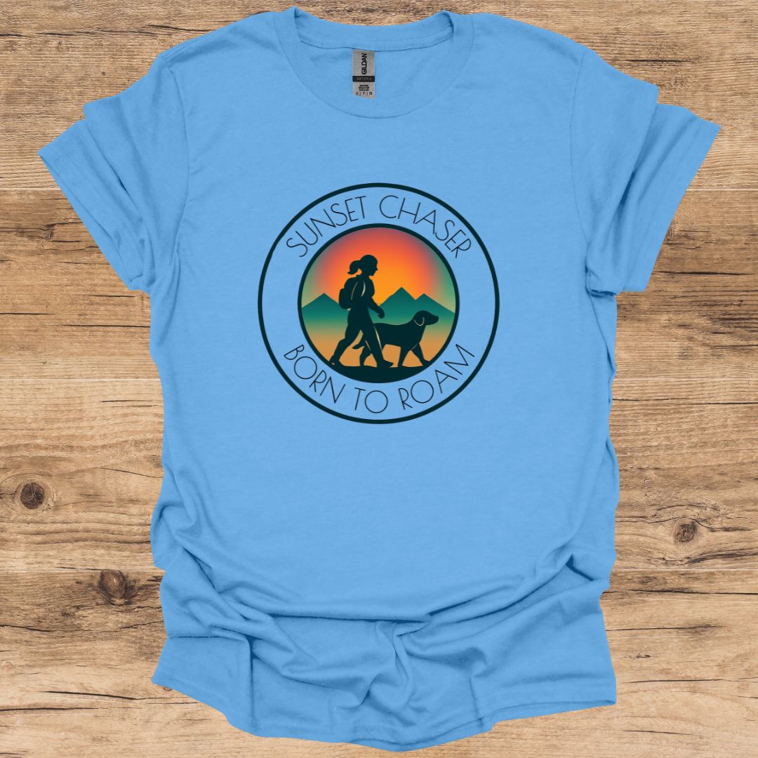 Sunset Chaser, Born To Roam T-Shirt