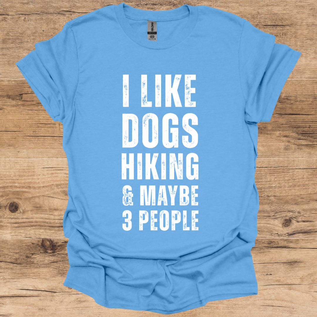 Dogs, Hiking & 3 People T-Shirt