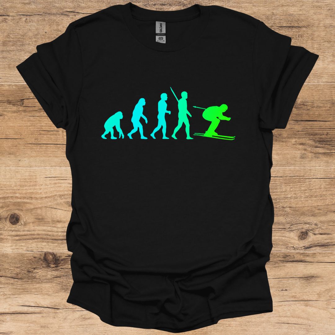 Ski Evolution_Neon T-Shirt