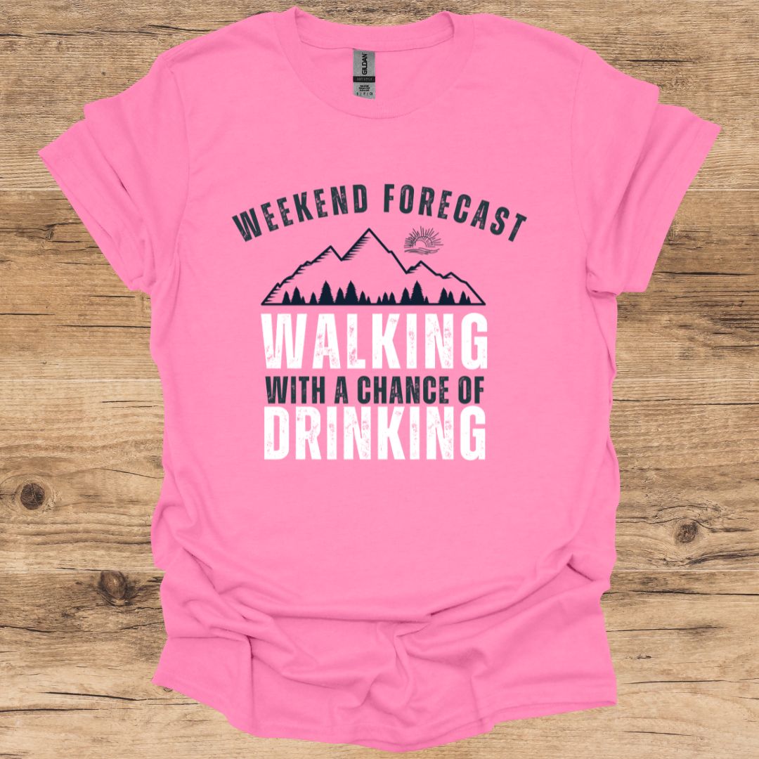 Weekend Forecast_Walking T-Shirt
