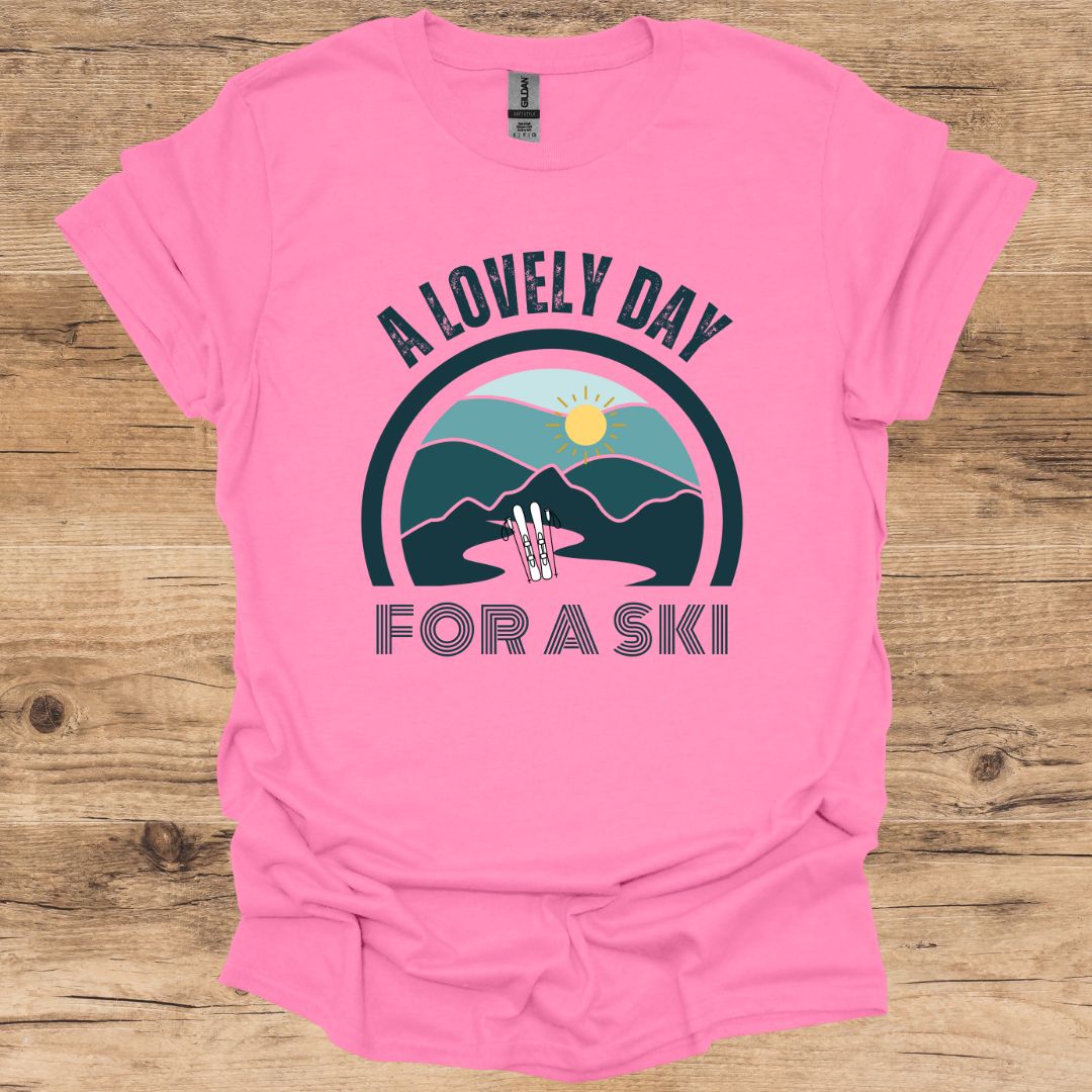 Lovely day for a ski T-Shirt
