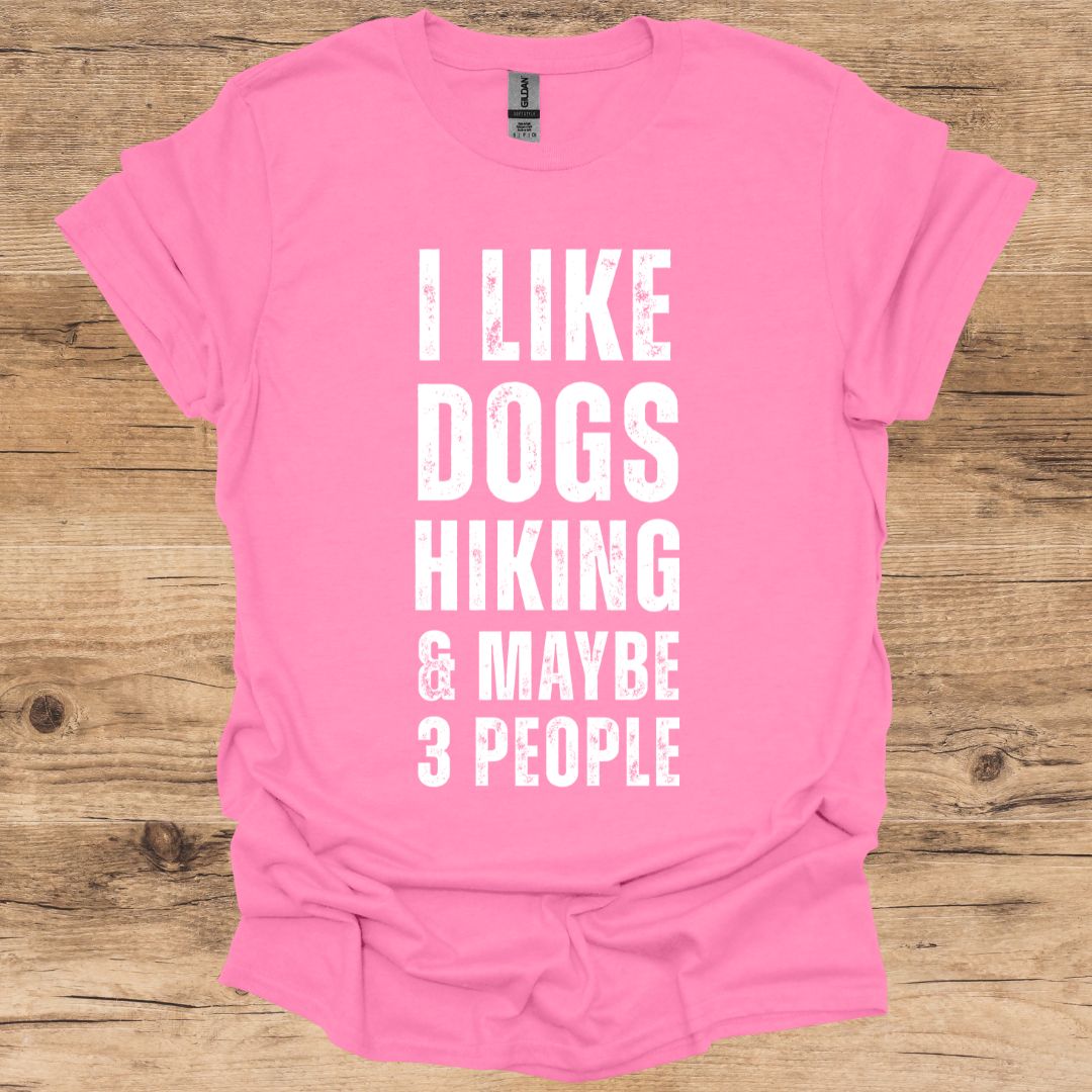 Dogs, Hiking & 3 People T-Shirt