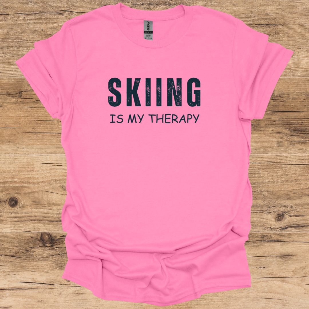 Skiing is my Therapy T-Shirt