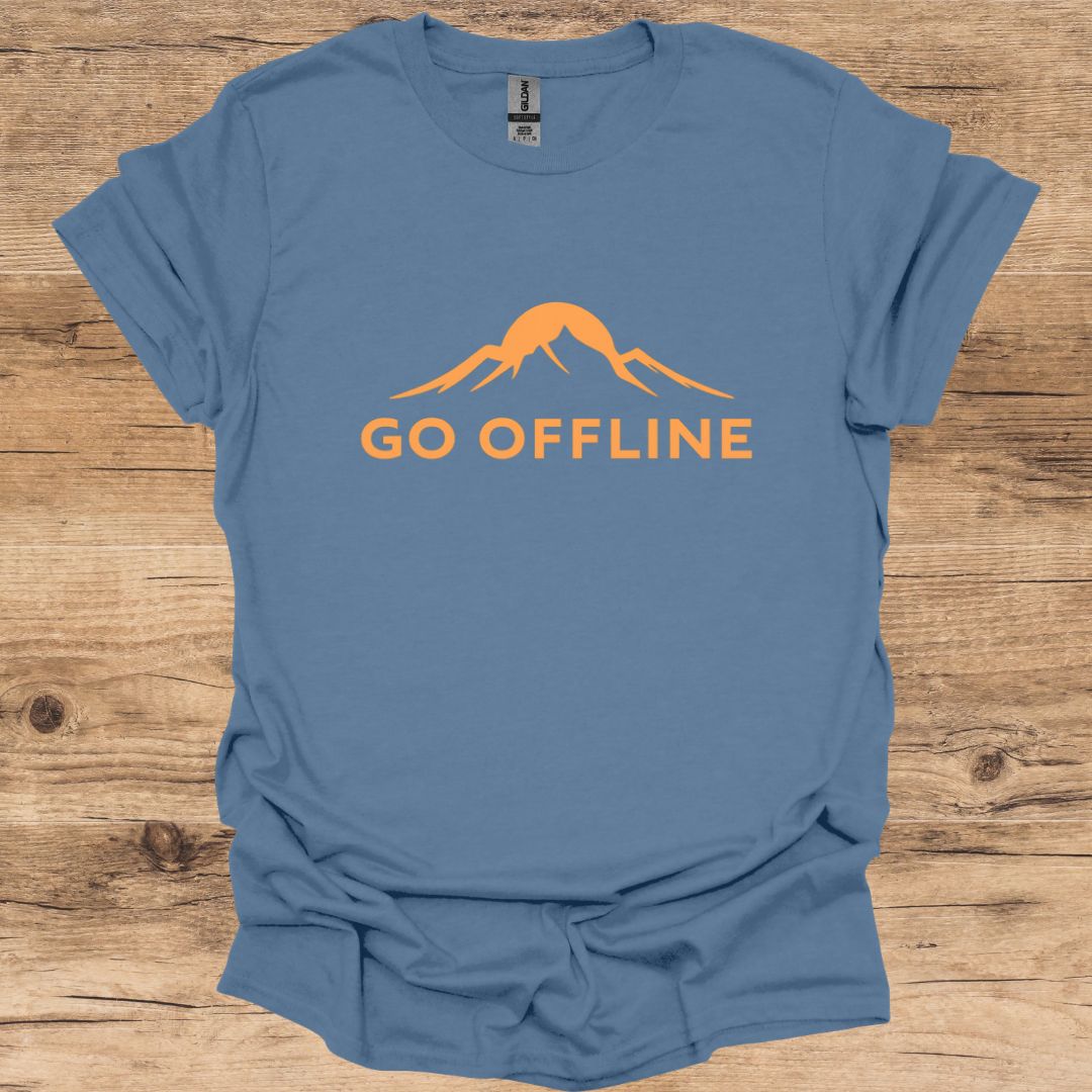 Go Offline Mountain T-Shirt