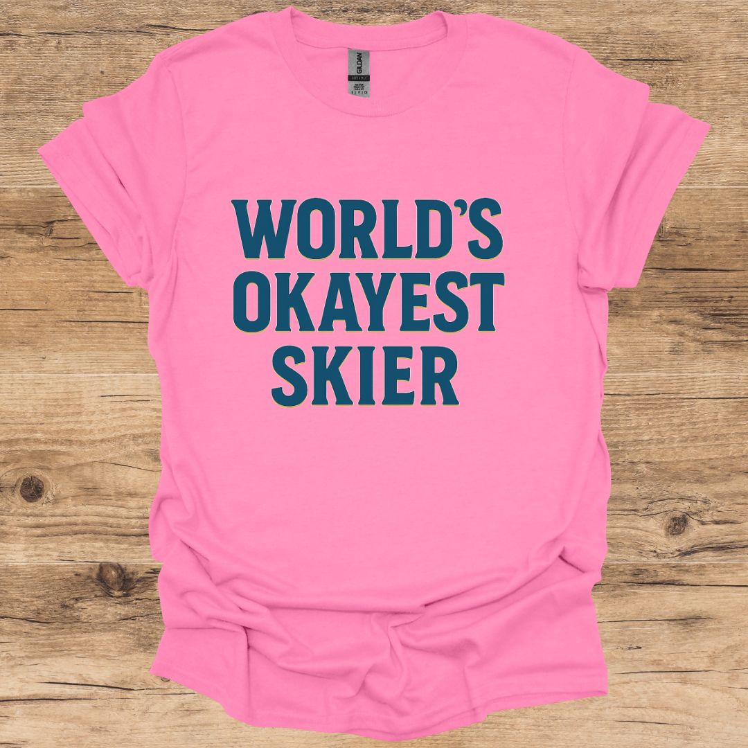 World's Okayest Skier T-Shirt