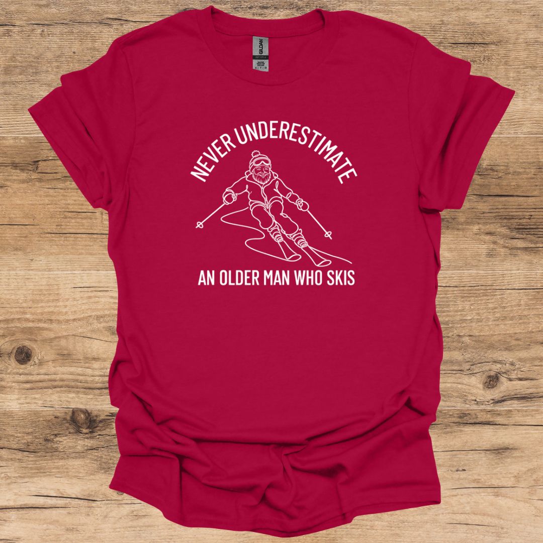 Line Underestimate Older Man T-Shirt