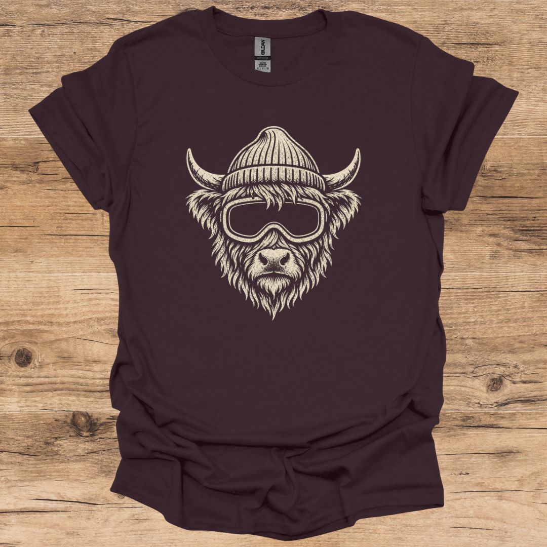 Teal Beanie Bear T-Shirt