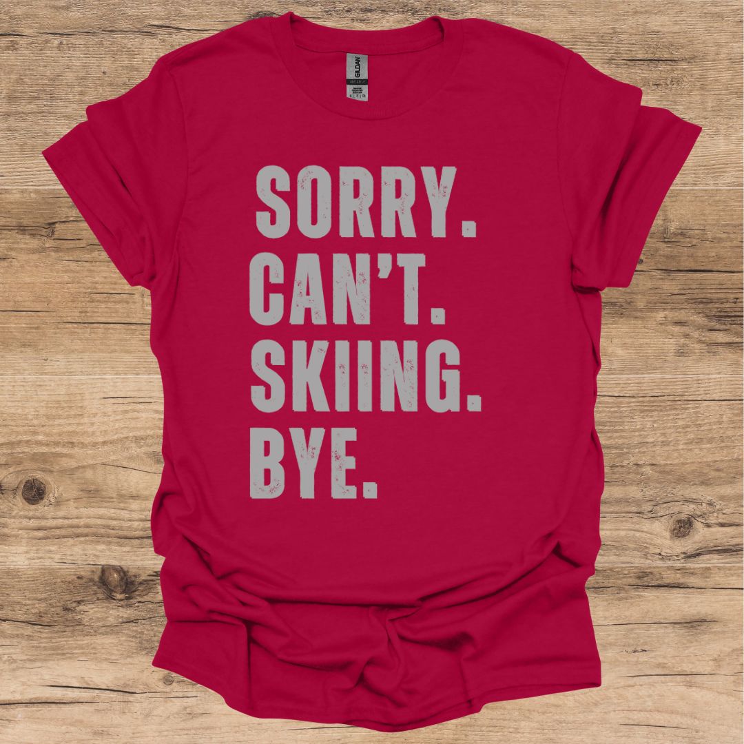 Skiing_Bye T-Shirt