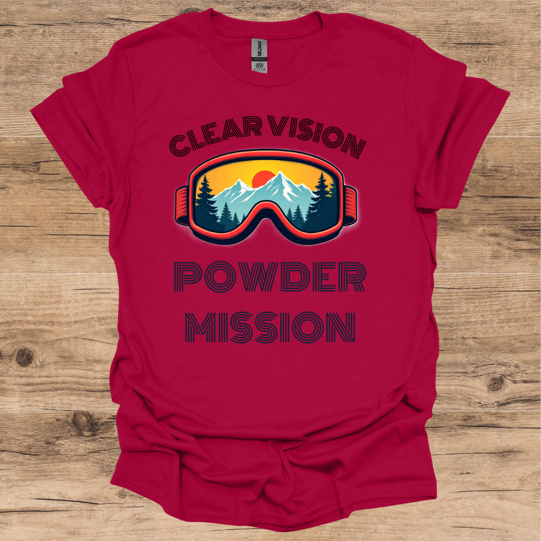 Goggles Clear Vision T-Shirt
