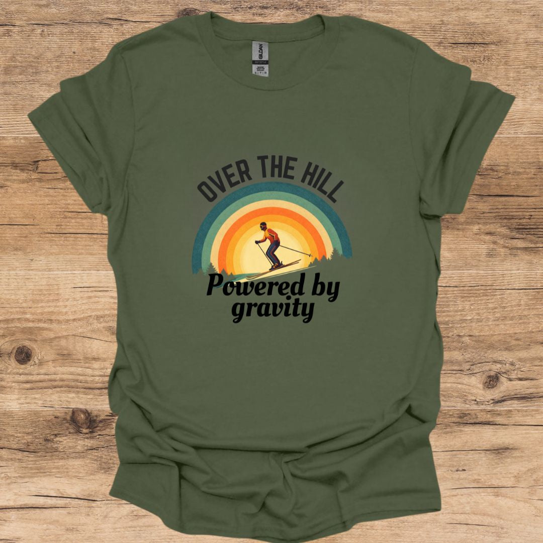 Over The Hill_Ski T-Shirt
