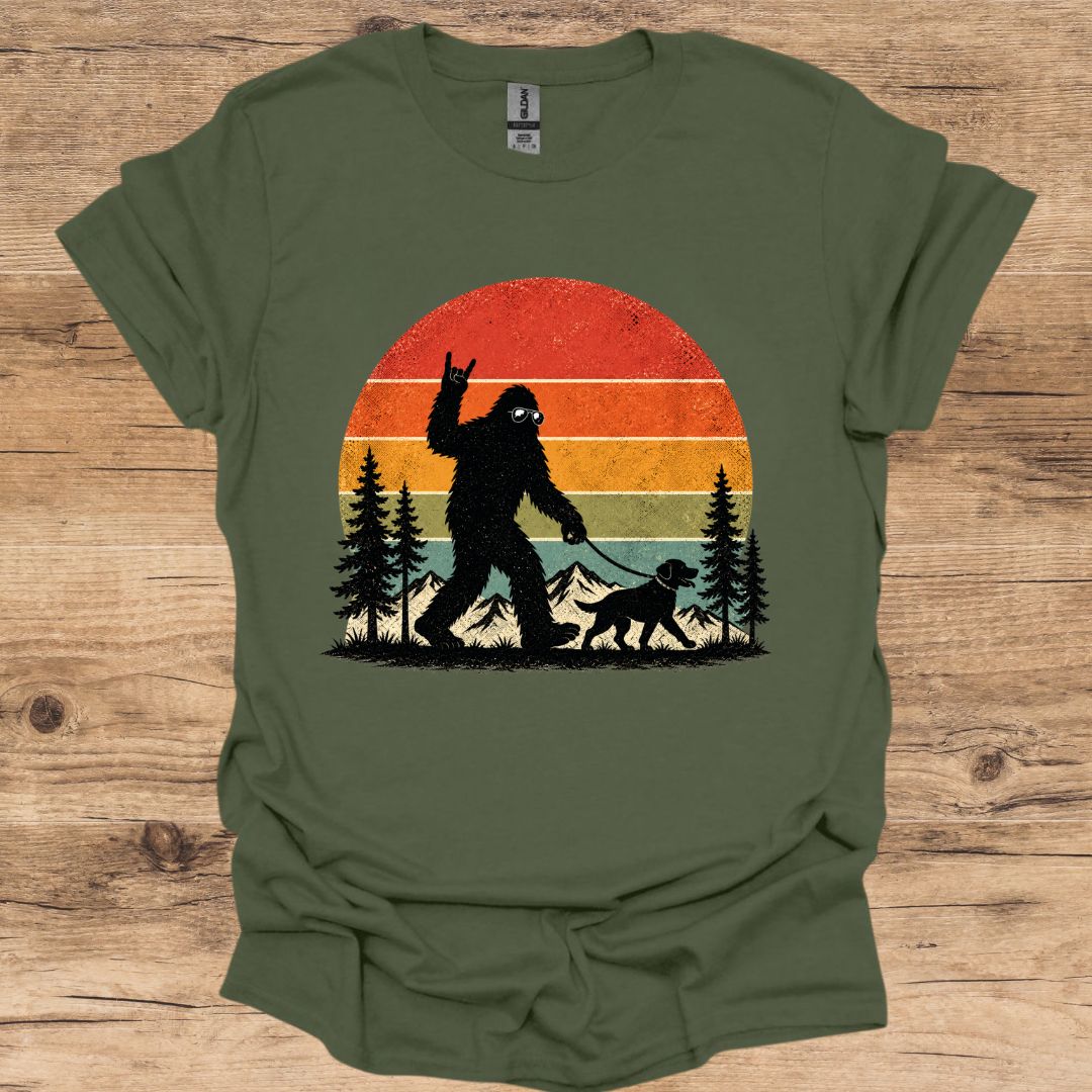 Sunset Big Dog T-Shirt