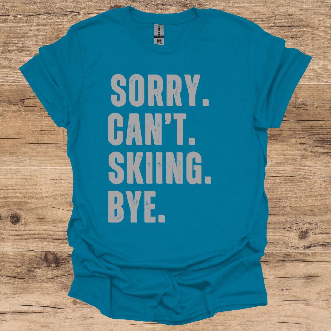 Skiing_Bye T-Shirt