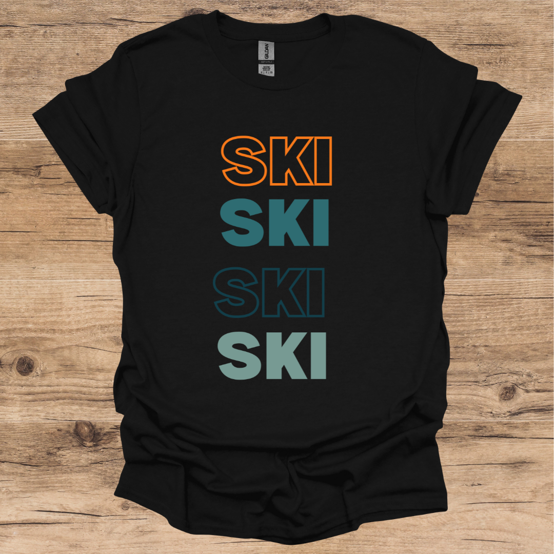 SKI, SKI, SKI, SKI_C T-Shirt