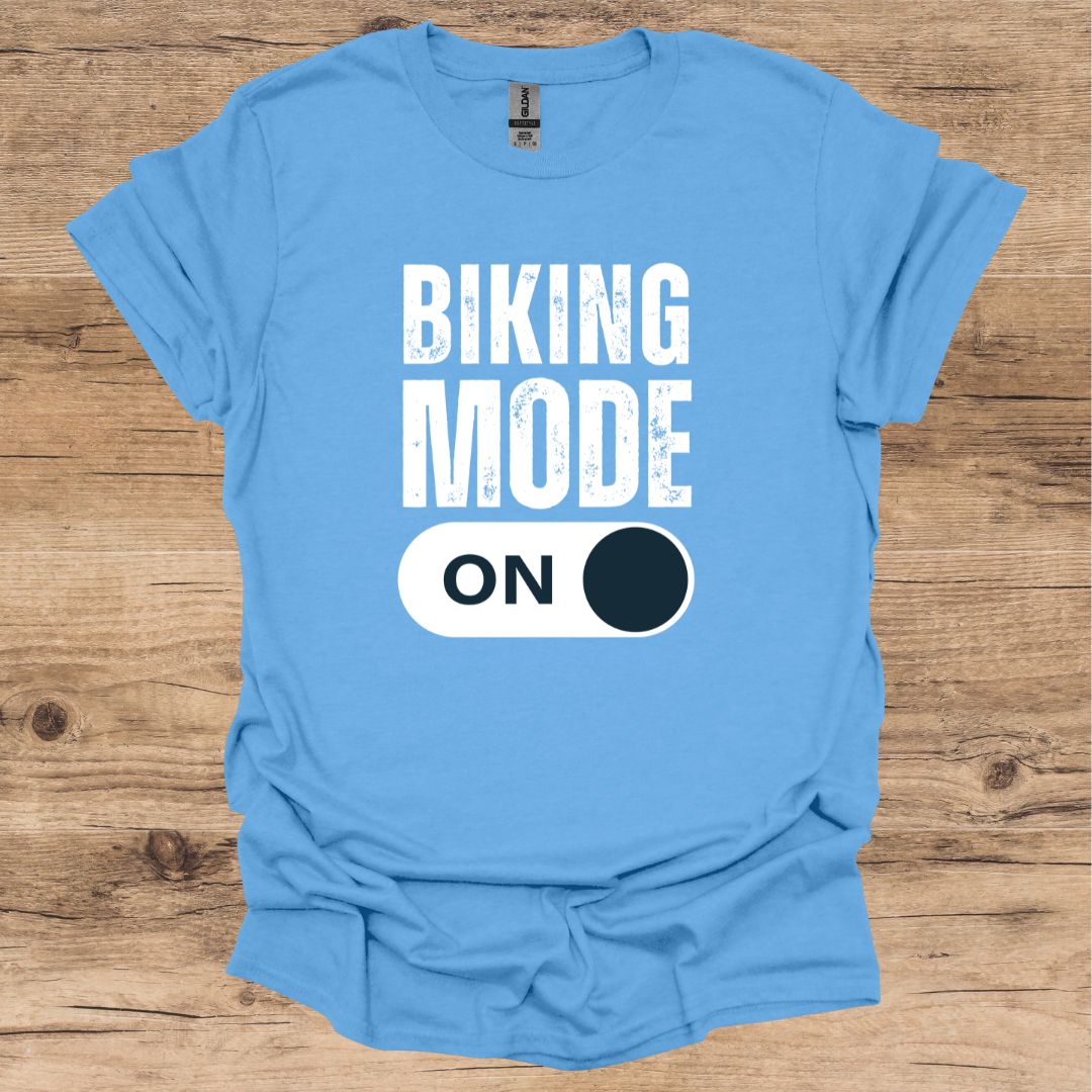 Biking Mode On T-Shirt