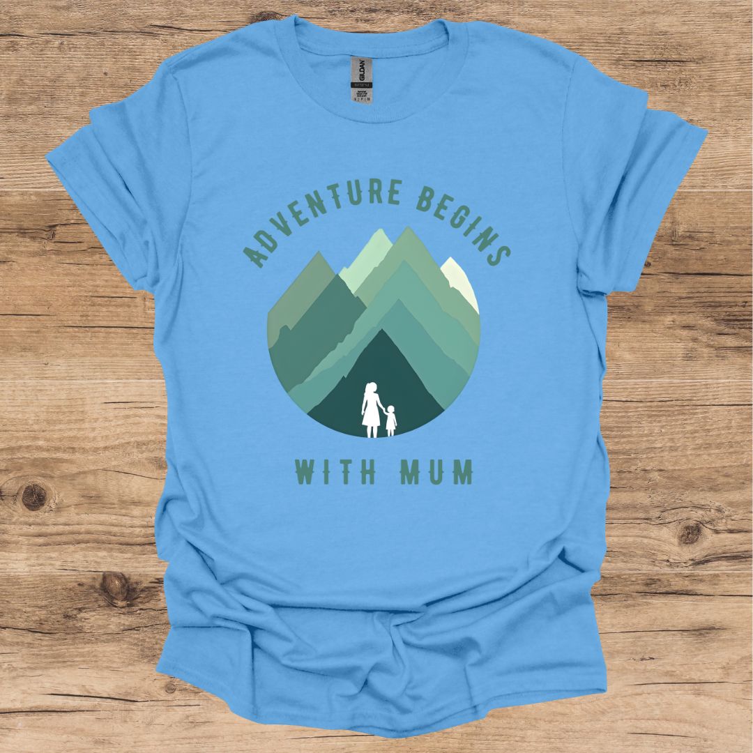 Adventure Begins_Mum T-Shirt