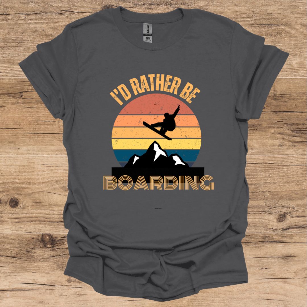 I'd Rather be Boarding_Vintage T-Shirt