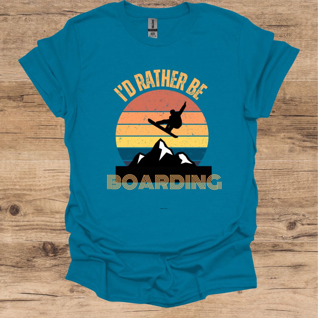I'd Rather be Boarding_Vintage T-Shirt