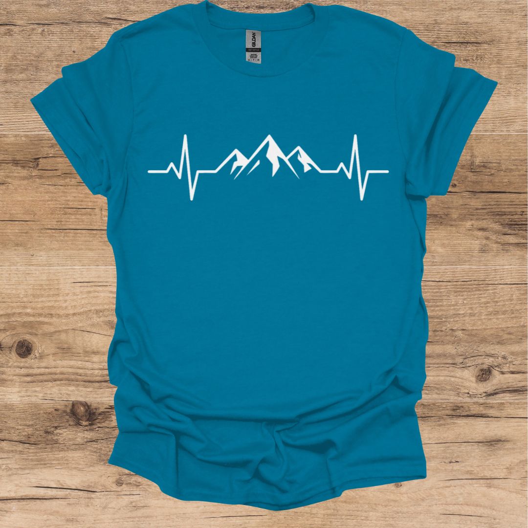 Heartbeat Mountains T-Shirt