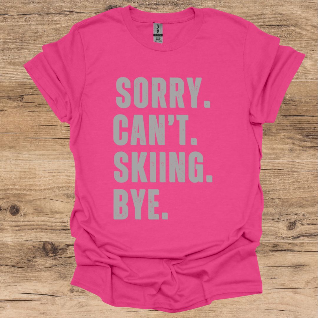 Skiing_Bye T-Shirt