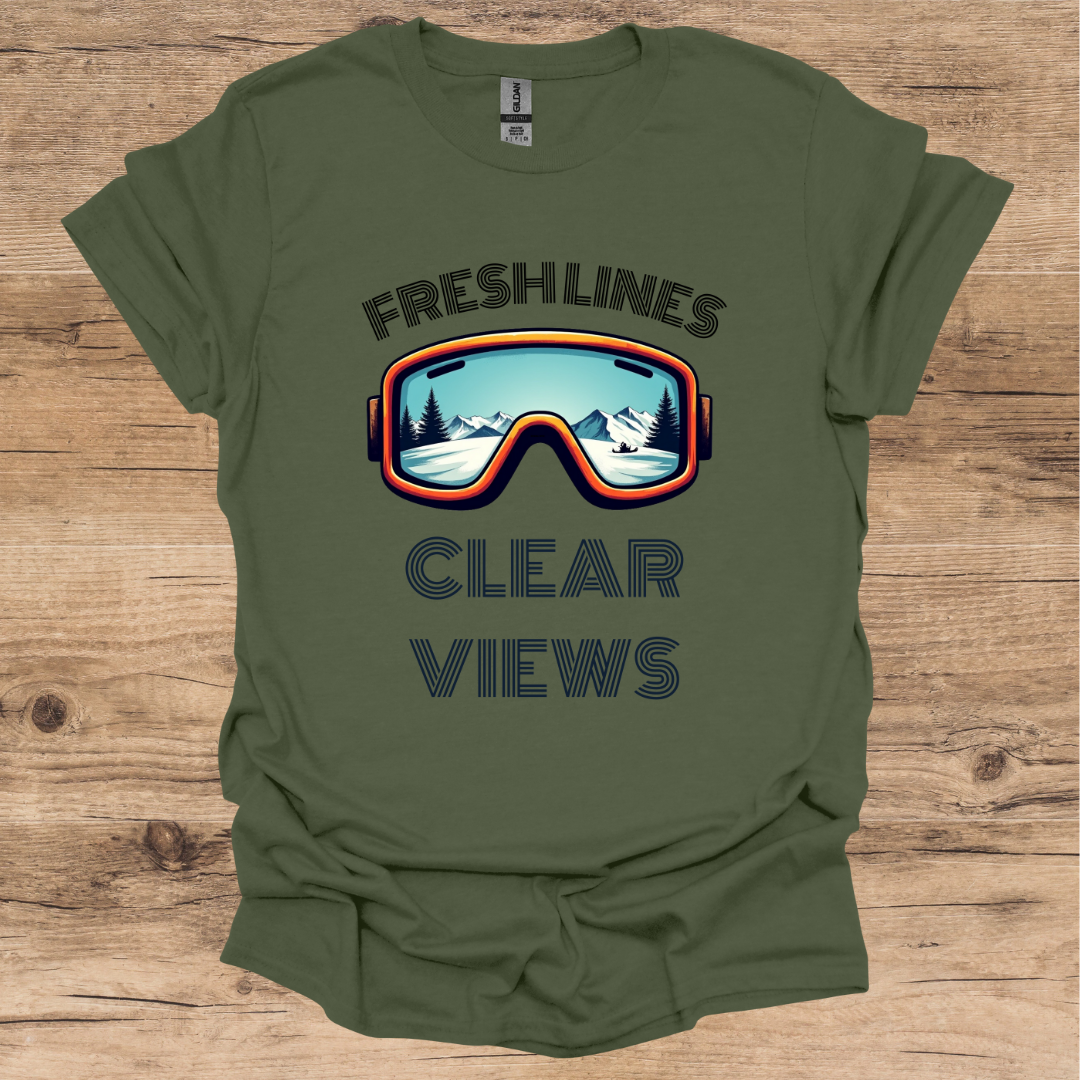 Goggles Clear Vision T-Shirt
