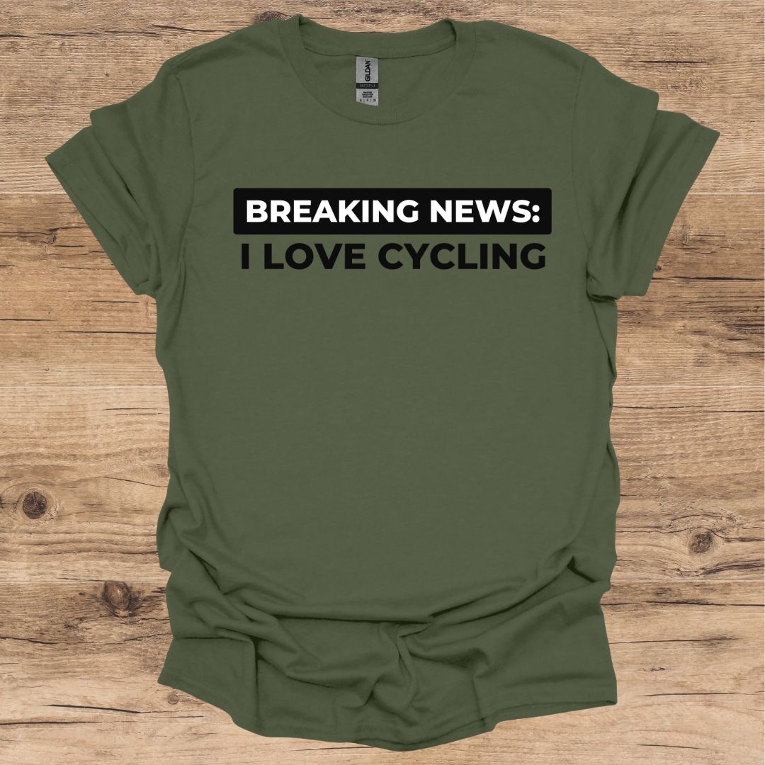 Breaking News_Cycling T-Shirt