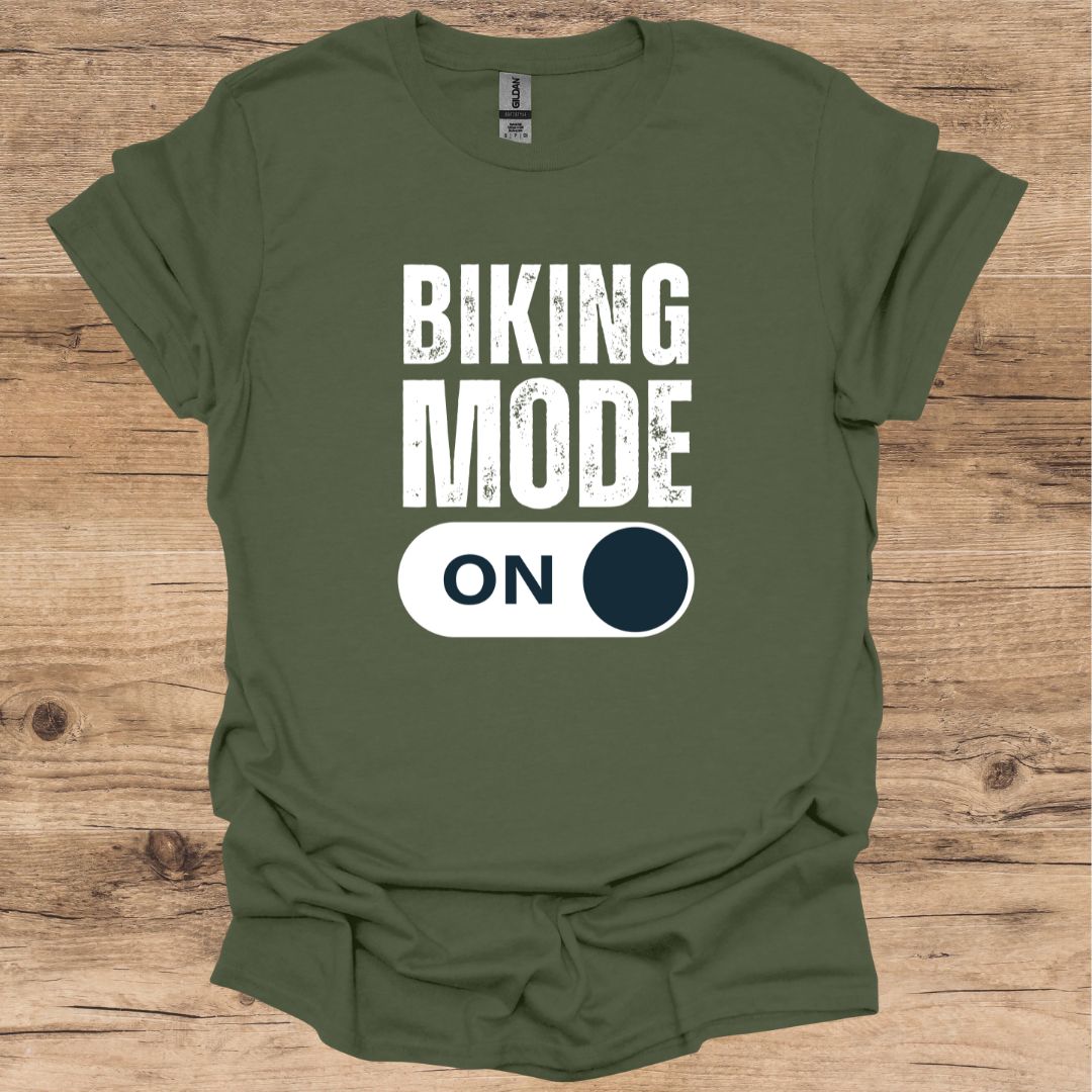 Biking Mode On T-Shirt
