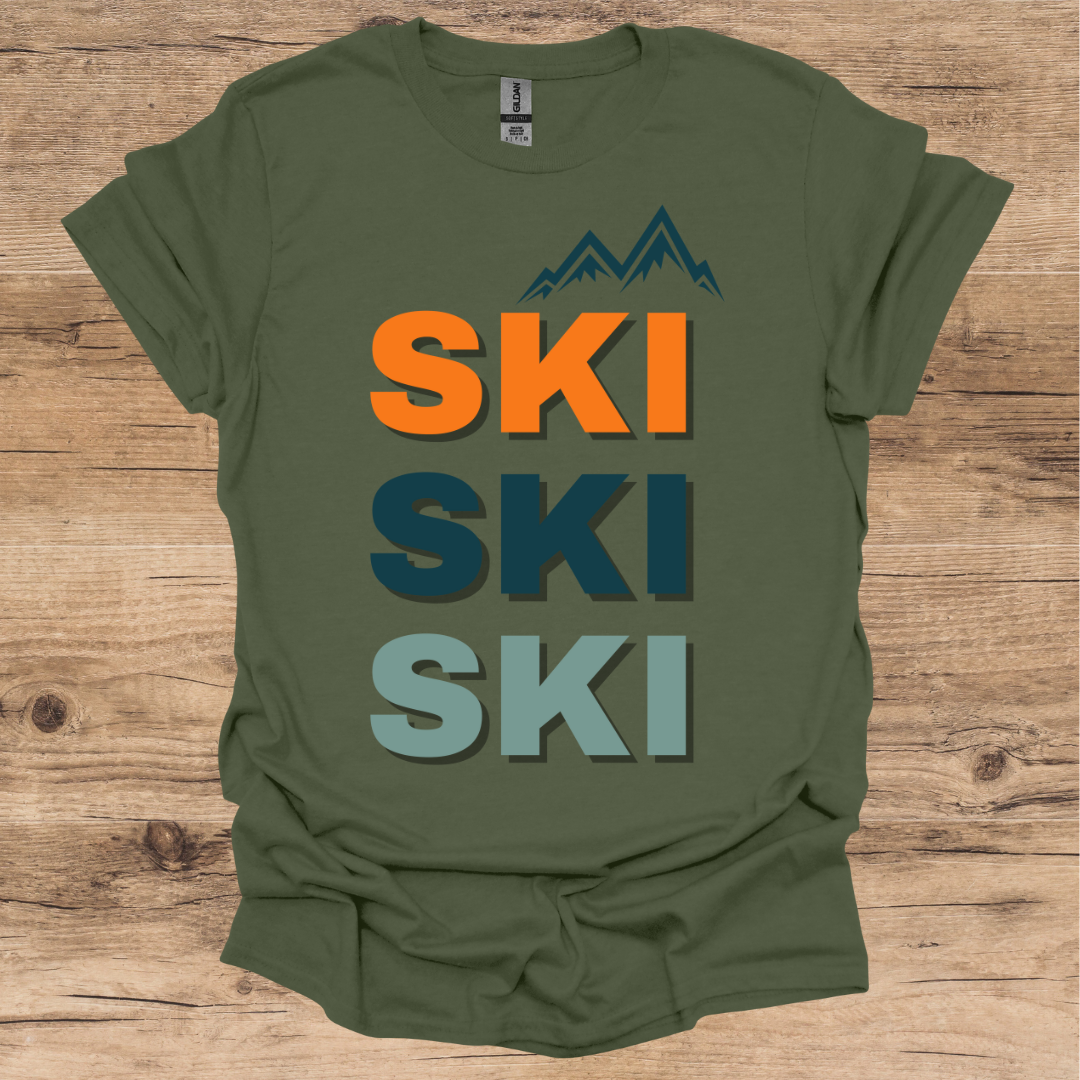 Ski, Ski, Ski T-Shirt