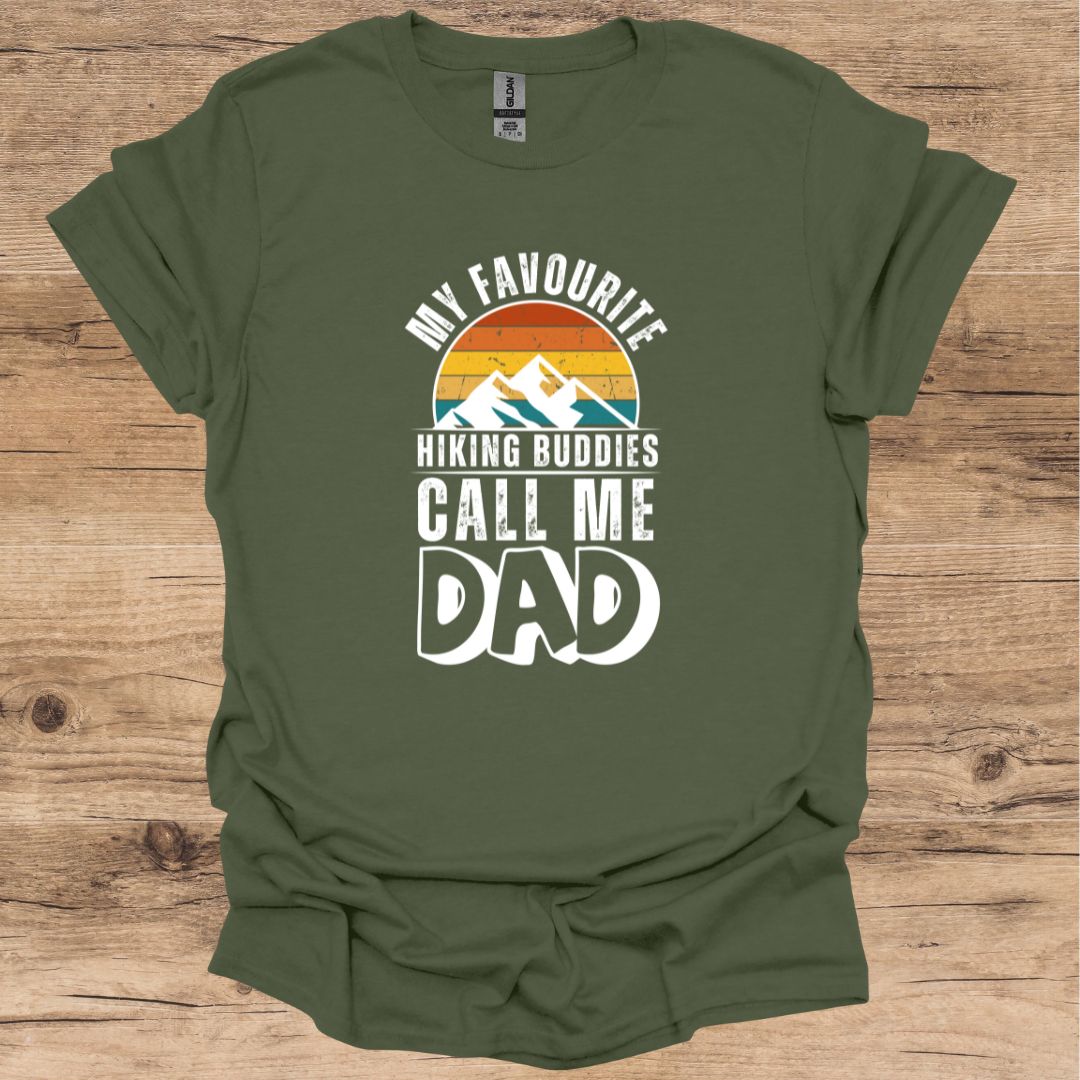 Favourite Hiking Buddies_Dad Graphic T-Shirt