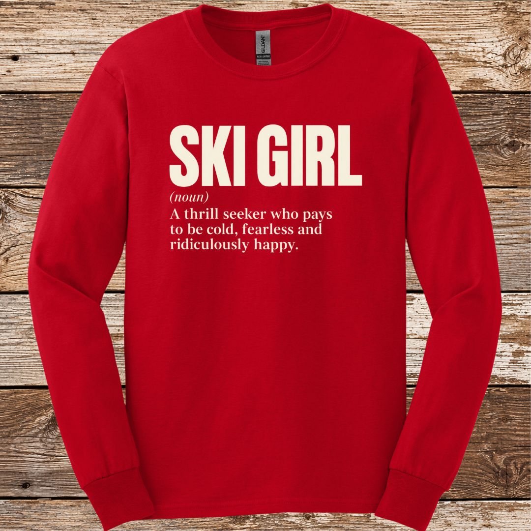 Ski Girl Noun Long Sleeve