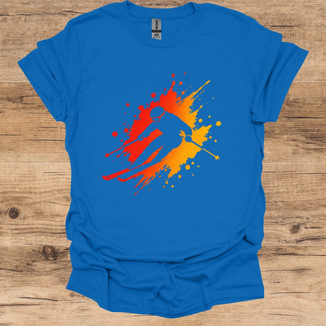 Sunset Ski Spray T-Shirt
