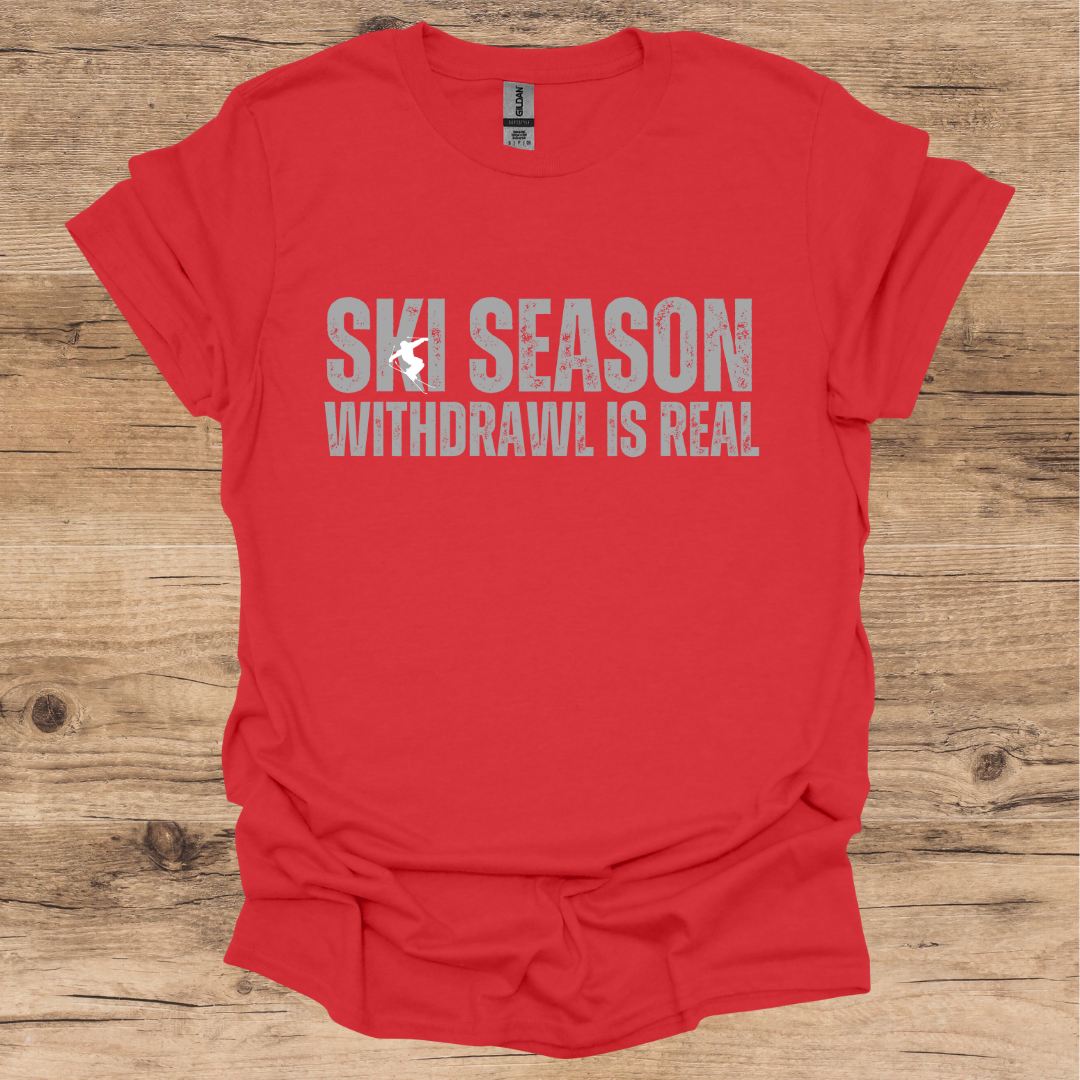 Ski Season Withdrawal T-Shirt