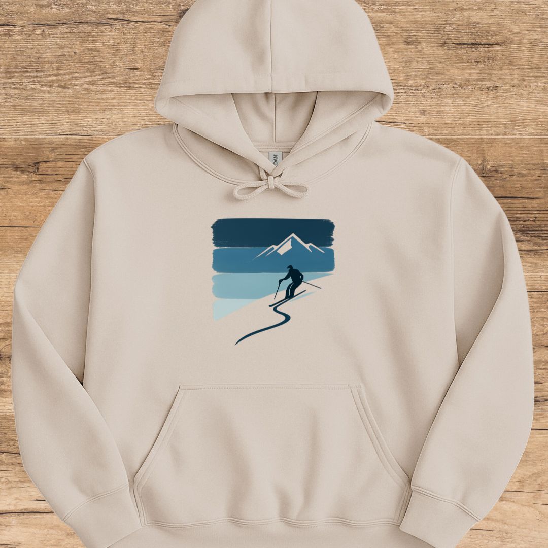 Ski Brushstroke Hoodie