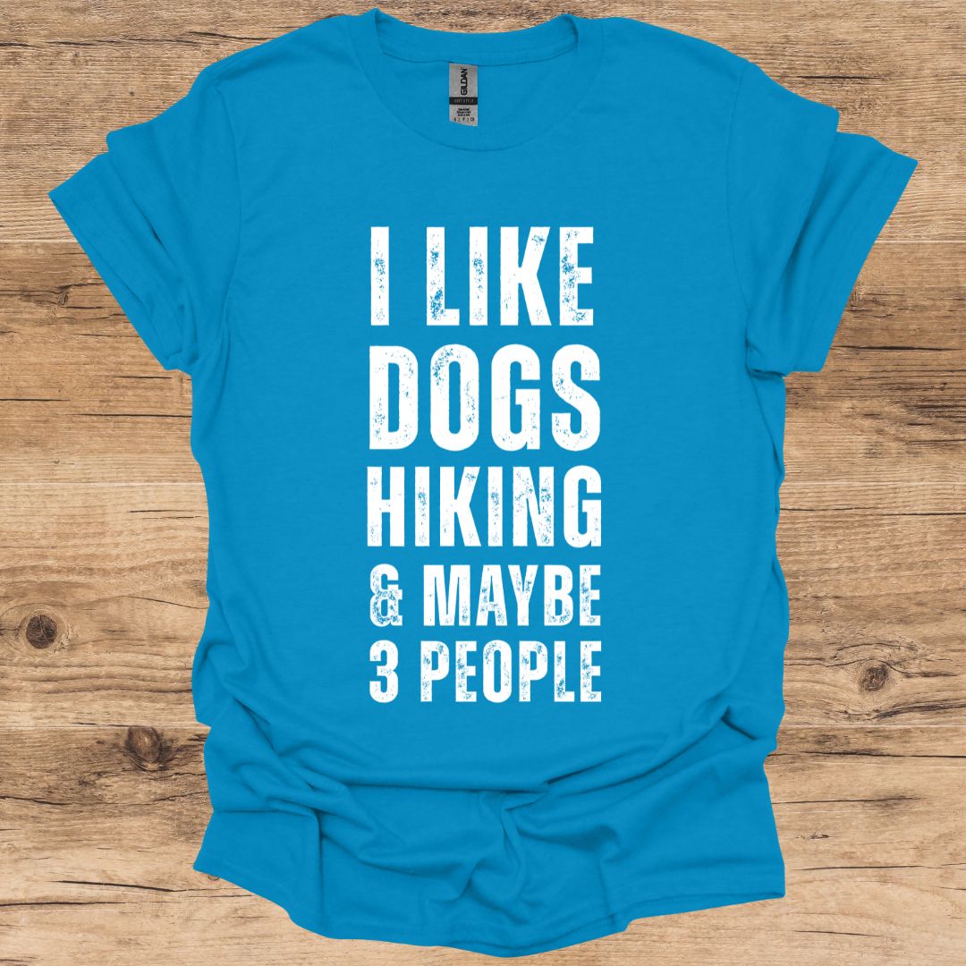 Dogs, Hiking & 3 People T-Shirt