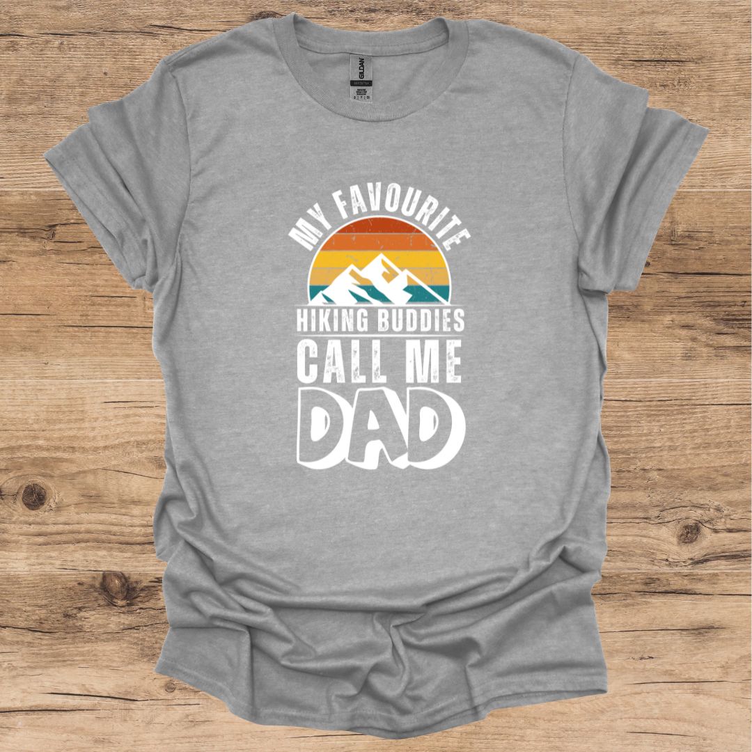 Favourite Hiking Buddies_Dad Graphic T-Shirt