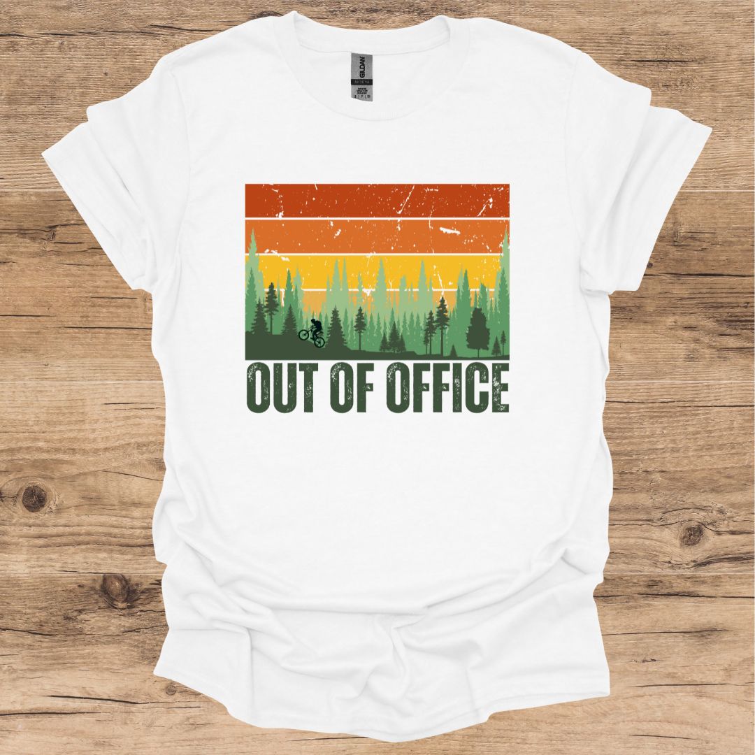 Out Of Office_Biking T-Shirt